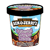 Ben & Jerry's&nbsp;Ice Cream&nbsp;Oatmeal Cookie Chunk Full-Size Picture
